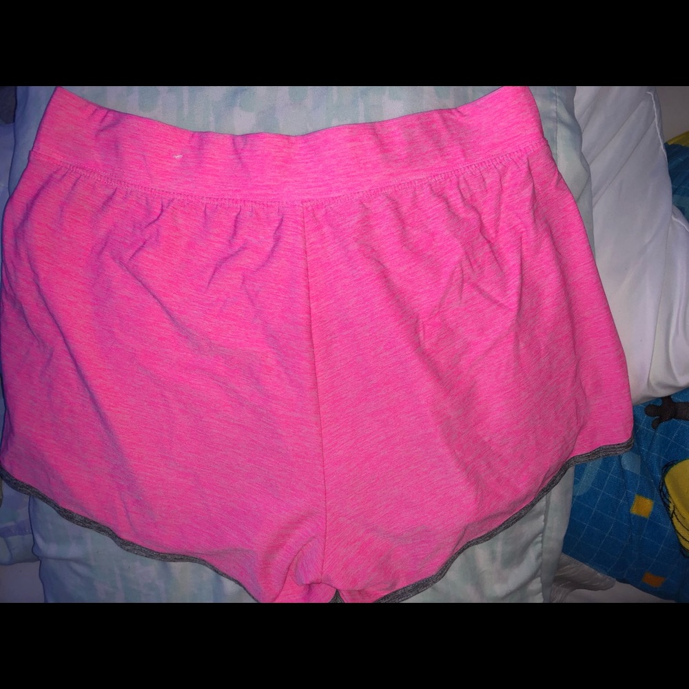 PINK active wear shorts girls